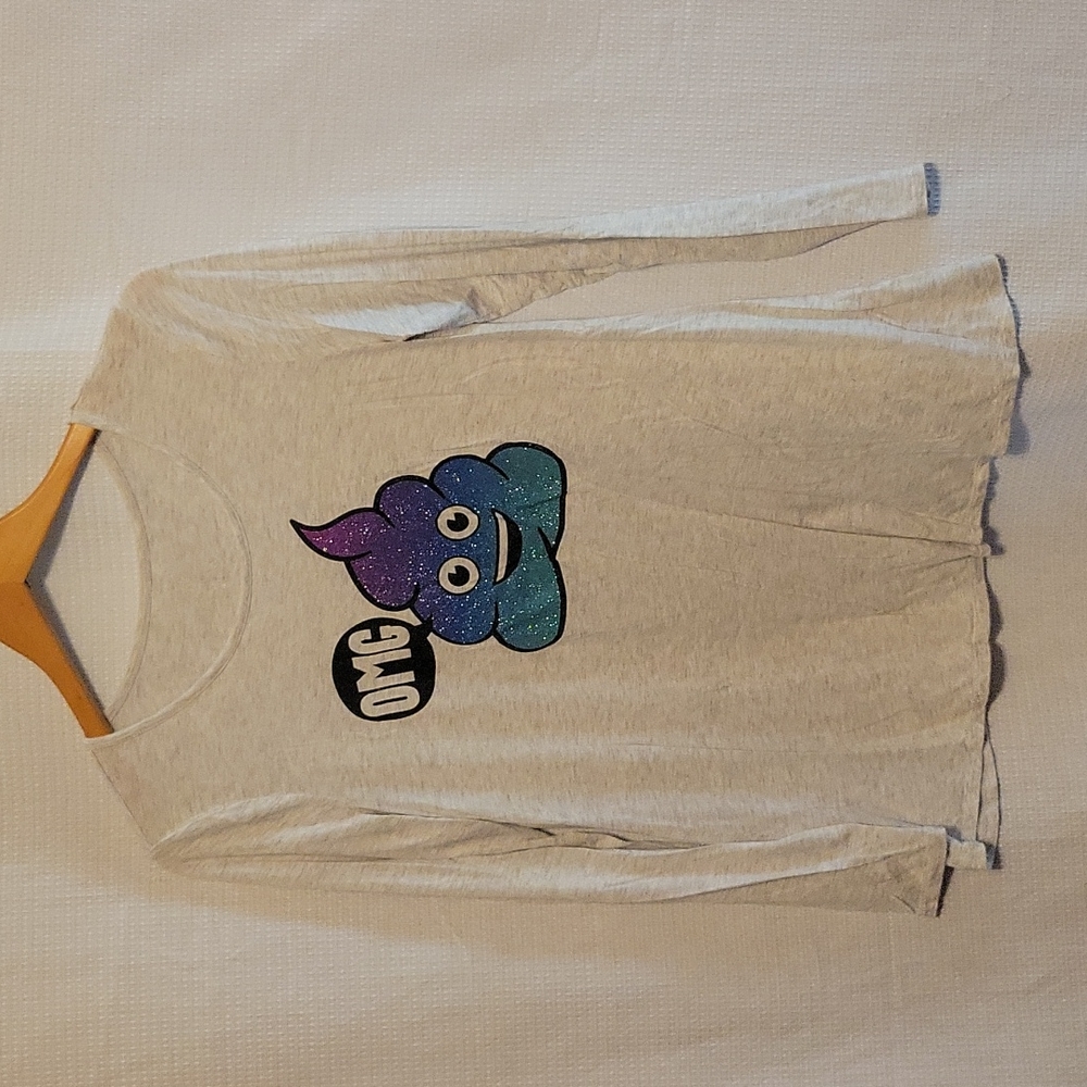 Justice OMG Long Sleeve Shirt